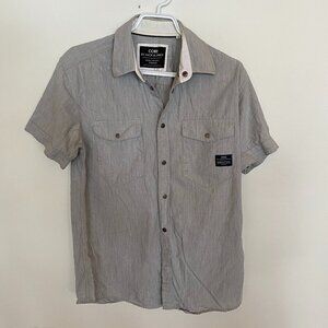 Men's Core by Jack Jones Button Down Short Sleeve Shirt